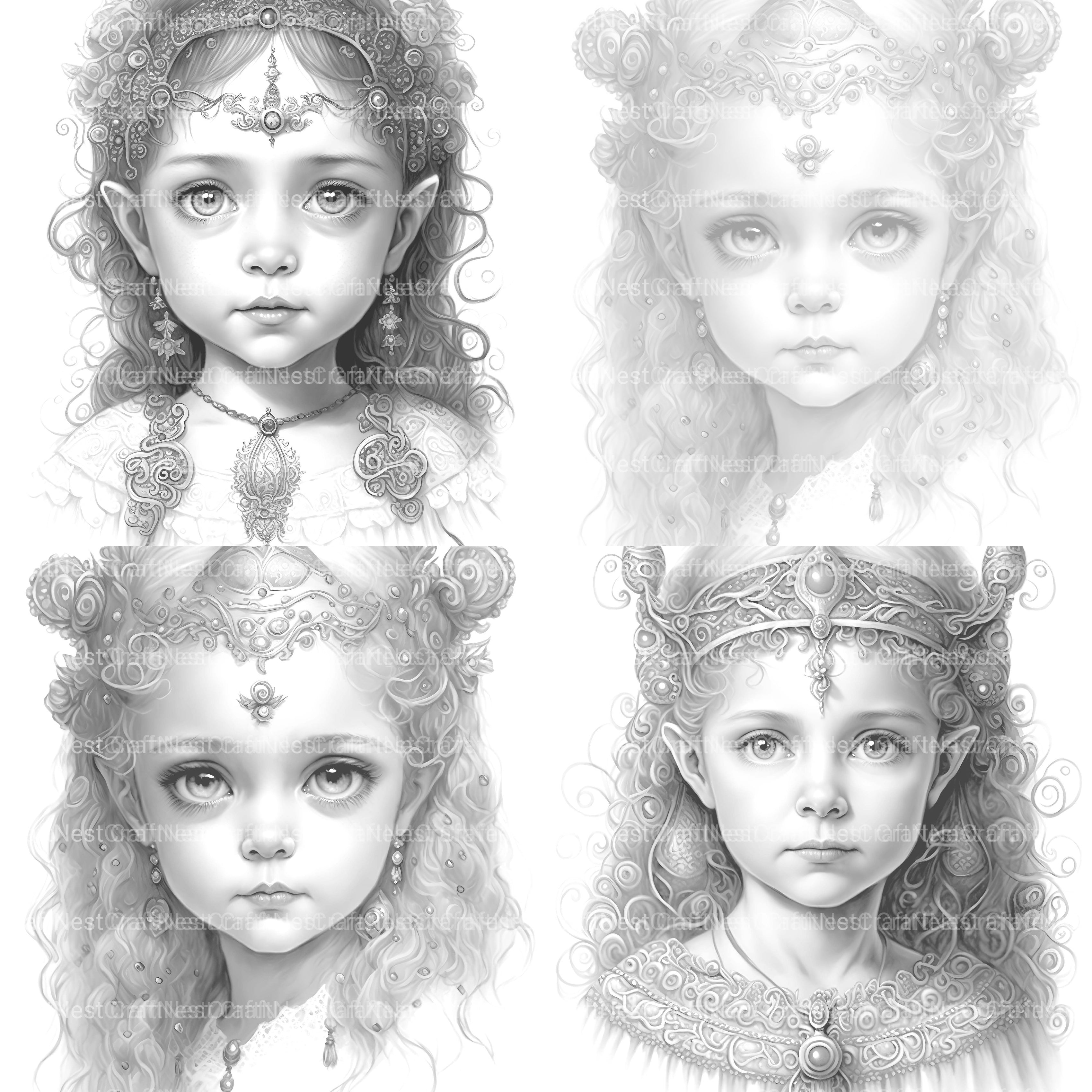 Aztec Girl Coloring Book - CraftNest - Digital Crafting and Art