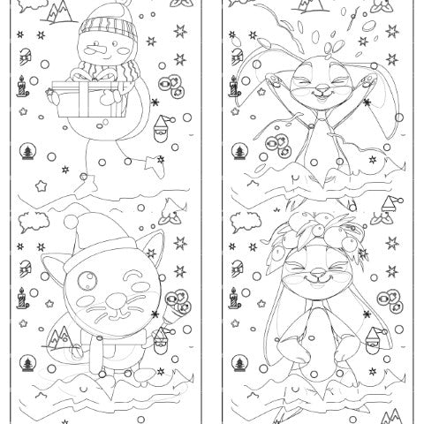 Kids Christmas Coloring Book
