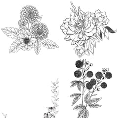 Floral Coloring Book - CraftNest - Digital Crafting and Art