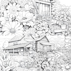 Farmers Garden Coloring Book 2 - CraftNest - Digital Crafting and Art