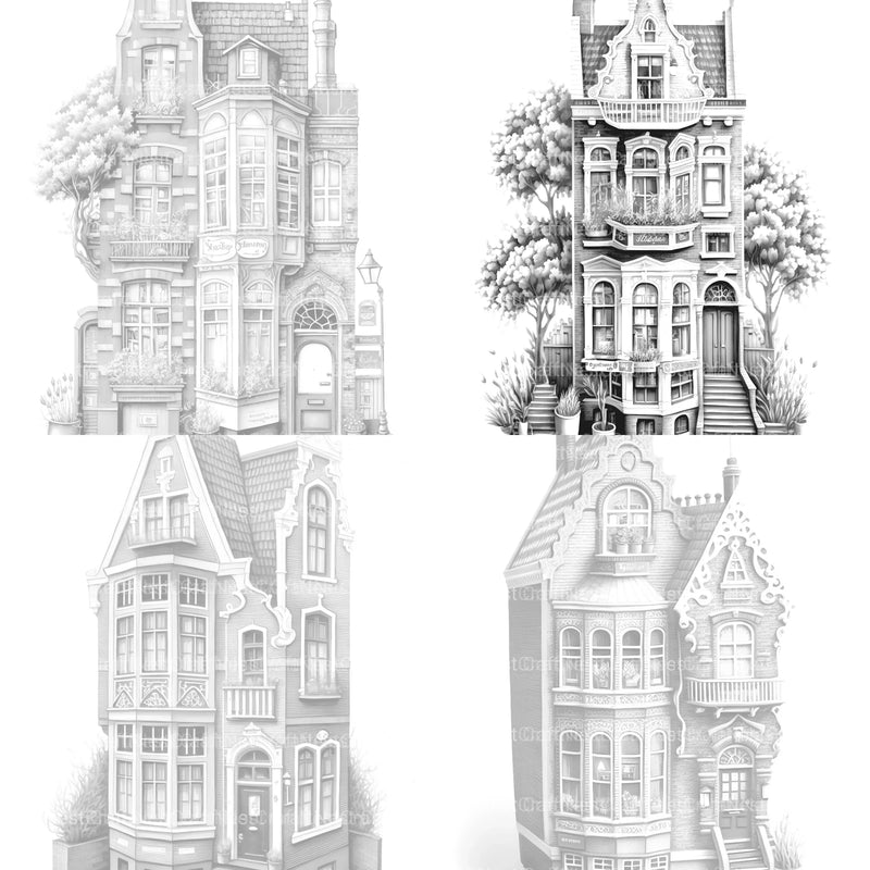 Brazilian Tiny House Coloring Book - CraftNest - Digital Crafting and Art