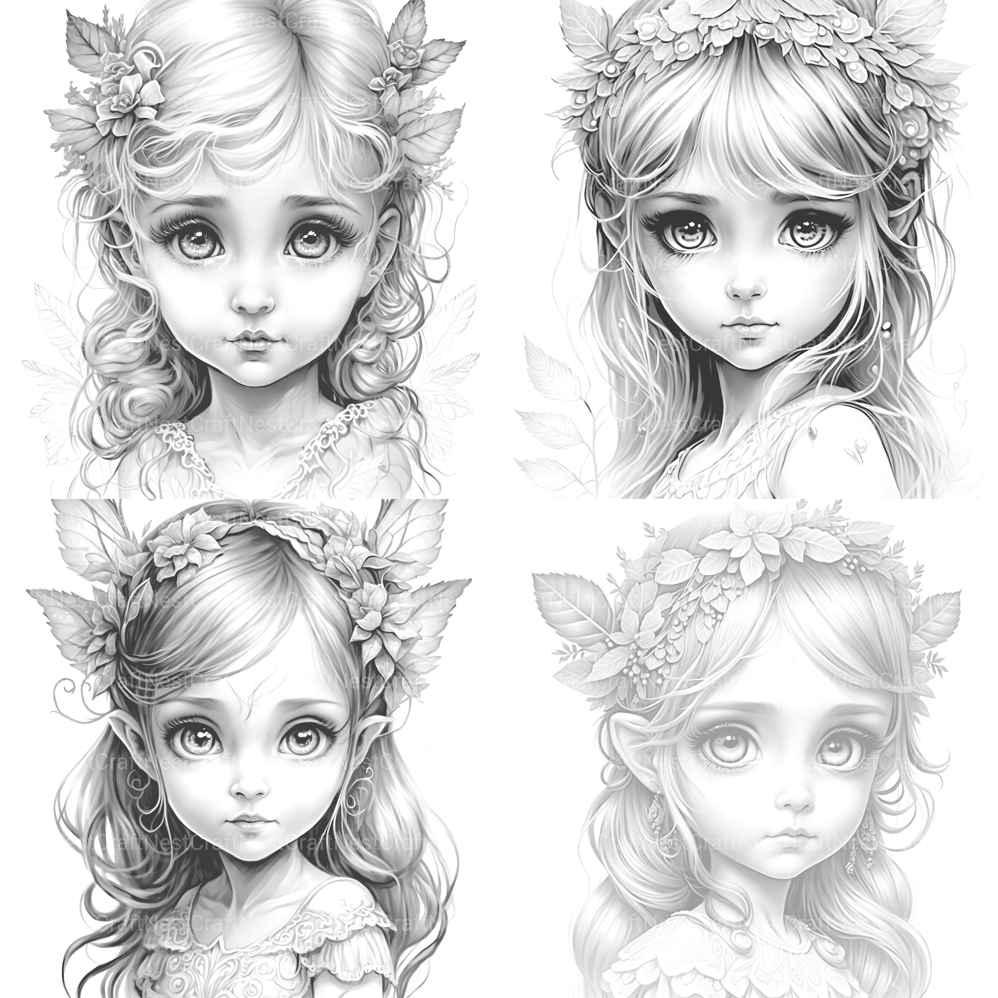 Gnome Girl Coloring Book - CraftNest - Digital Crafting and Art