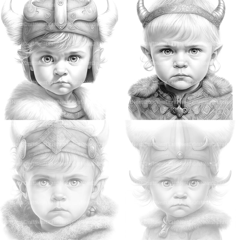 Winter Girl Coloring Book 2 - CraftNest - Digital Crafting and Art