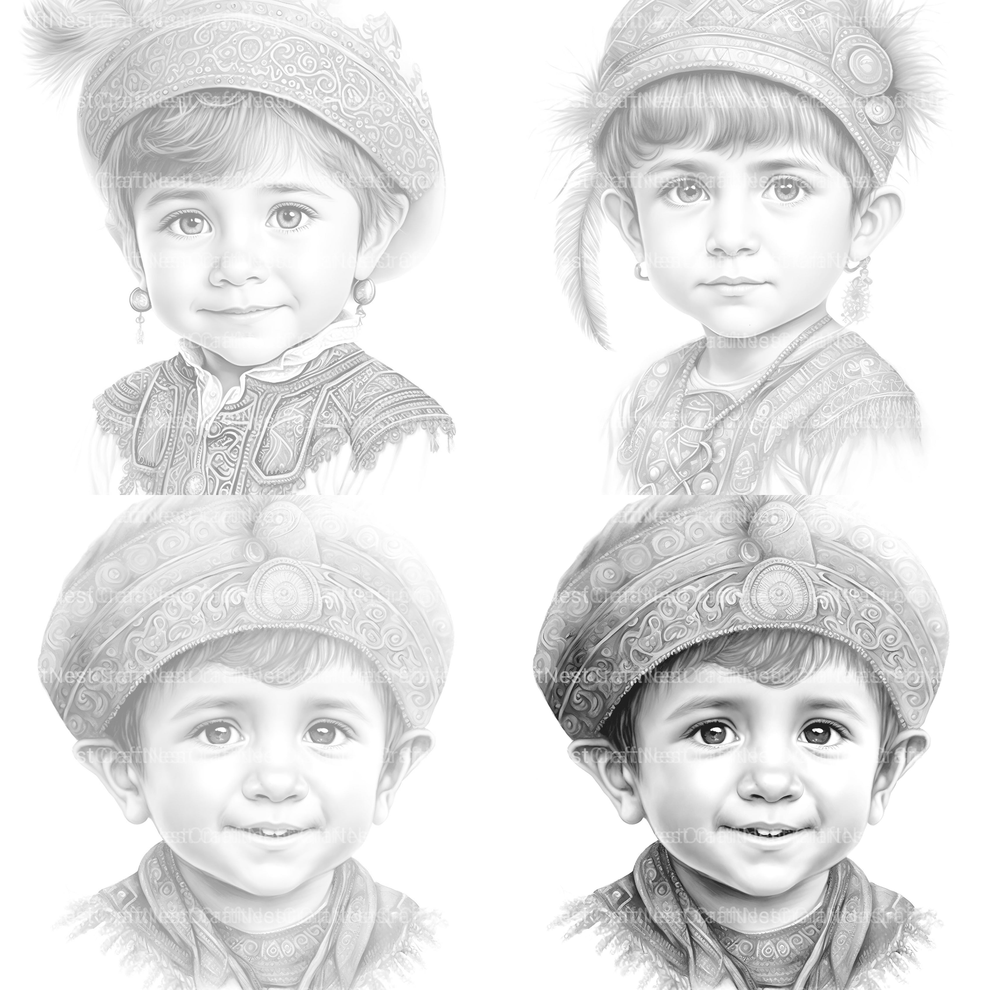 Princess Coloring Book - CraftNest - Digital Crafting and Art