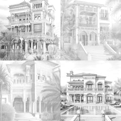 Arabian Villas Coloring Book - CraftNest - Digital Crafting and Art