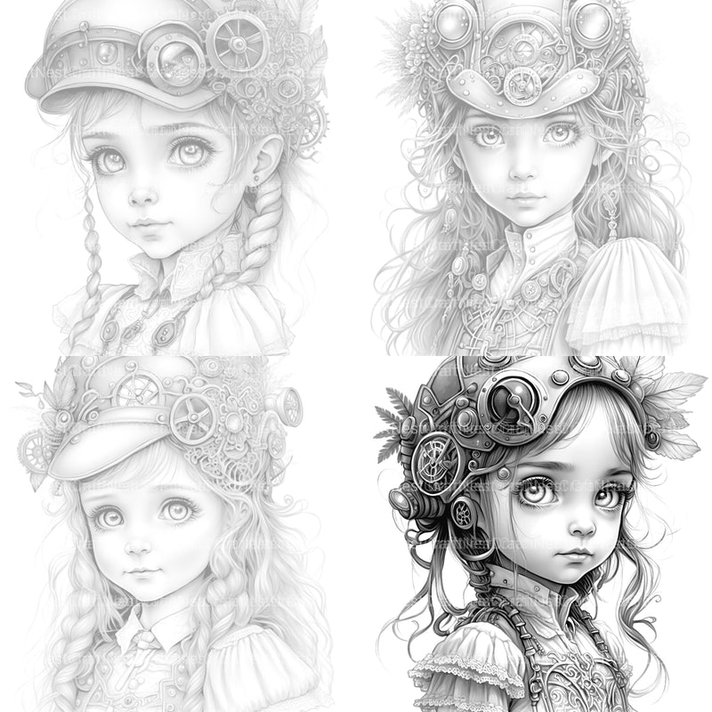 Victorian Boy Coloring Book - CraftNest - Digital Crafting and Art