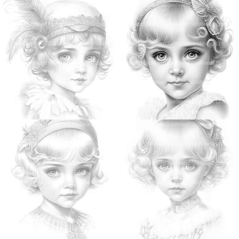 Cyborg Girl Coloring Book - CraftNest - Digital Crafting and Art