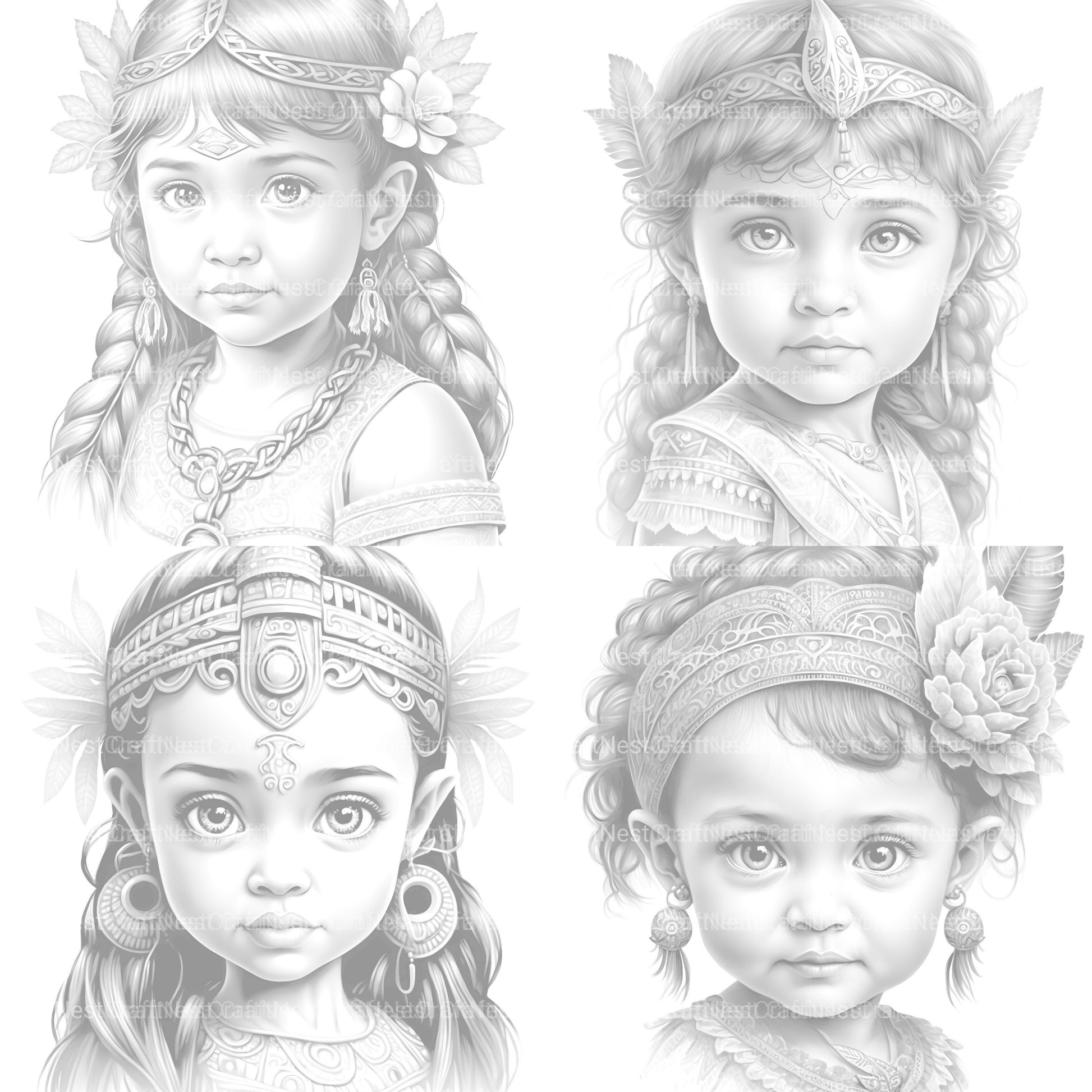 Maya Boy Coloring Book - CraftNest - Digital Crafting and Art