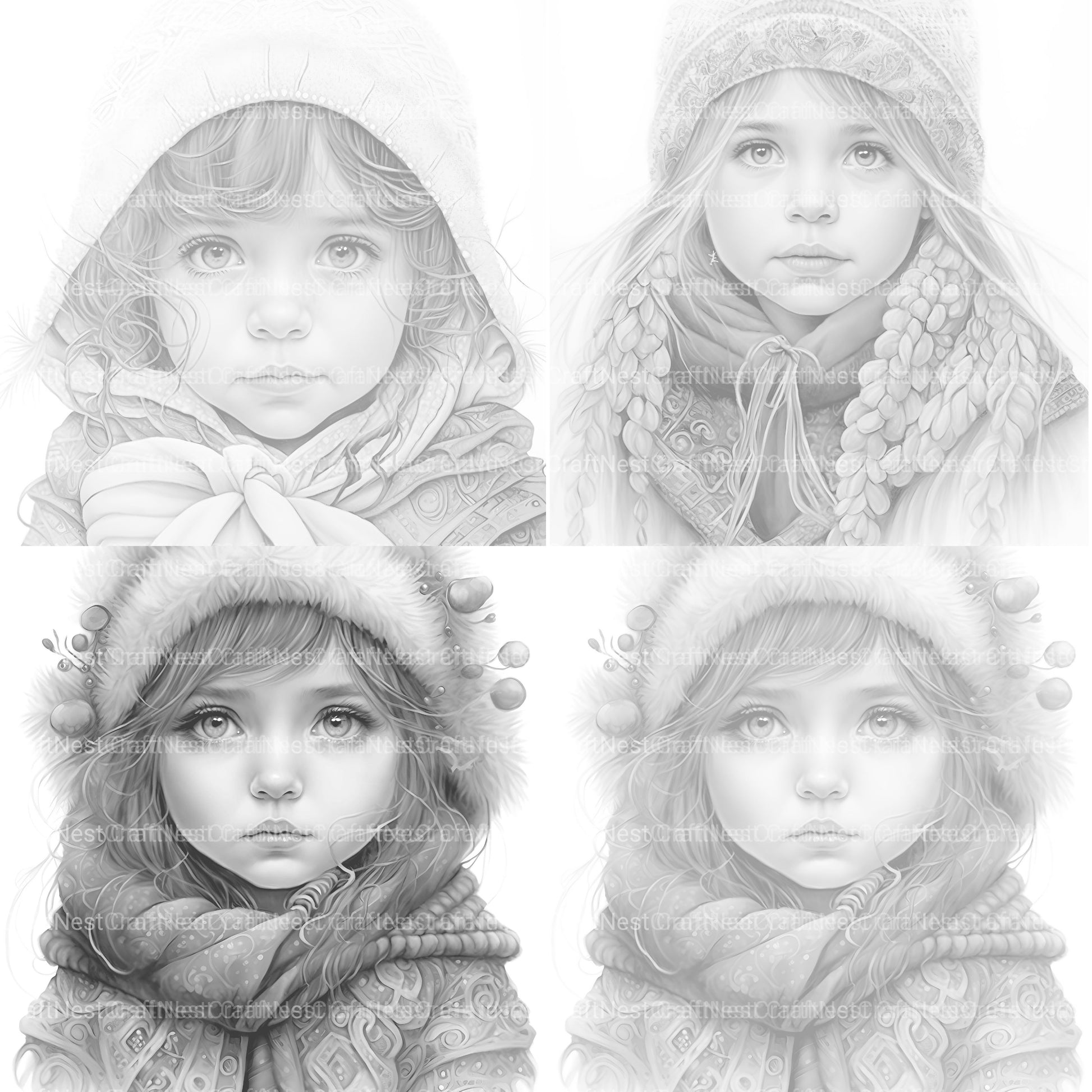 Egyptian Boy Coloring Book - CraftNest - Digital Crafting and Art