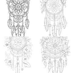 Dreamcatcher Coloring Book - CraftNest - Digital Crafting and Art