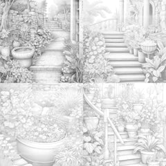Herb Garden Coloring Book - CraftNest - Digital Crafting and Art