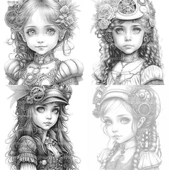 Victorian Boy Coloring Book - CraftNest - Digital Crafting and Art