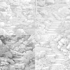 Rock Garden Coloring Book - CraftNest - Digital Crafting and Art