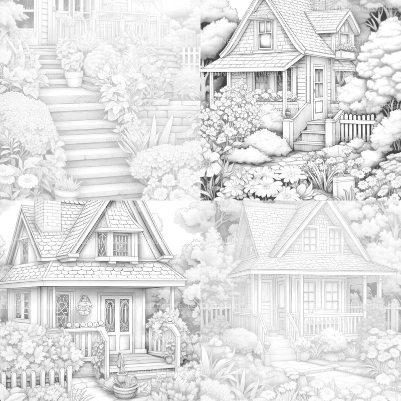 Spring Garden Coloring Book - CraftNest - Digital Crafting and Art