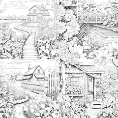 Farmers Garden Coloring Book 2 - CraftNest - Digital Crafting and Art