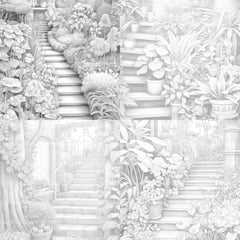 Herb Garden Coloring Book - CraftNest - Digital Crafting and Art