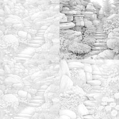 Rock Garden Coloring Book - CraftNest - Digital Crafting and Art