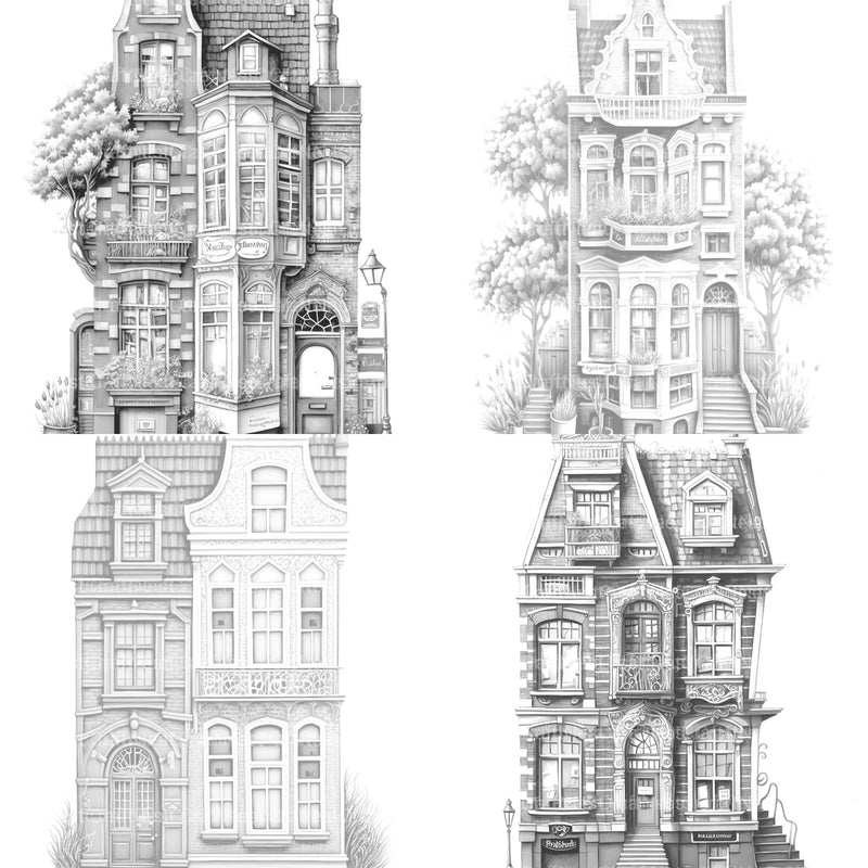 Brazilian Tiny House Coloring Book - CraftNest - Digital Crafting and Art