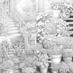 Herb Garden Coloring Book - CraftNest - Digital Crafting and Art