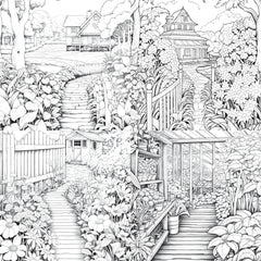 Farmers Garden Coloring Book 2 - CraftNest - Digital Crafting and Art