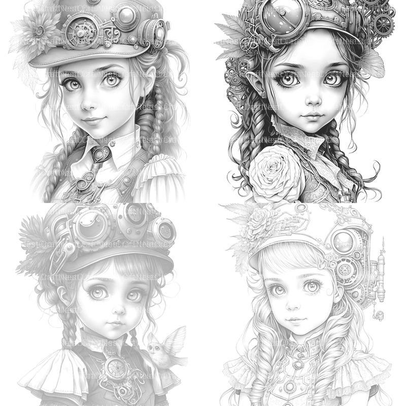 Victorian Boy Coloring Book - CraftNest - Digital Crafting and Art