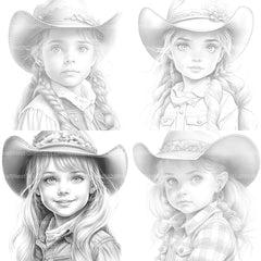 Flower Girl Coloring Book 2 - CraftNest - Digital Crafting and Art