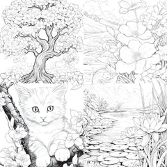 Springtime Garden Coloring Book - CraftNest - Digital Crafting and Art