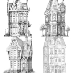 Brazilian Tiny House Coloring Book - CraftNest - Digital Crafting and Art