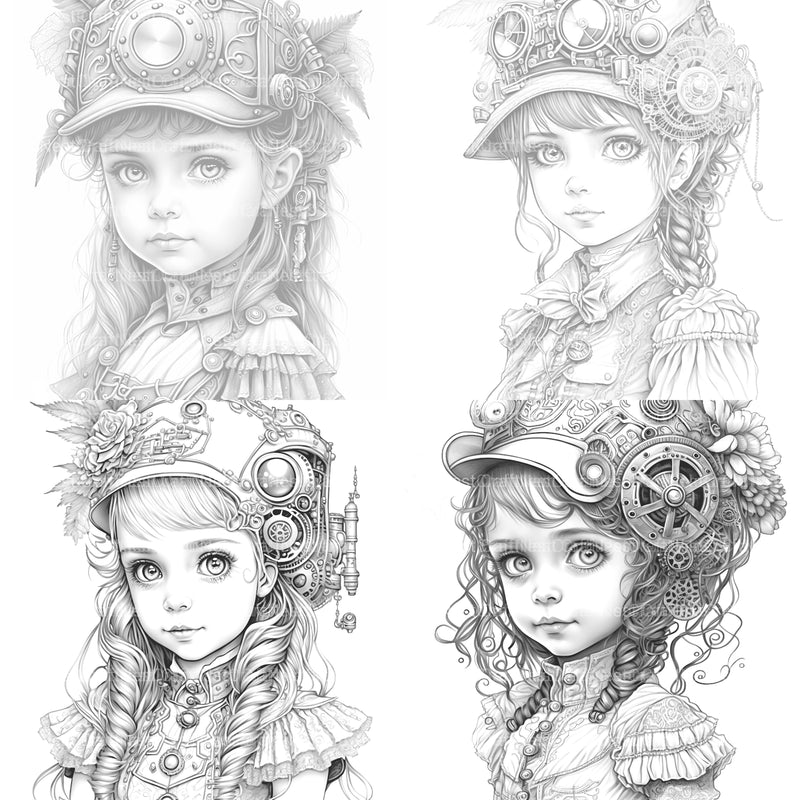 Victorian Boy Coloring Book - CraftNest - Digital Crafting and Art