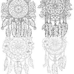Dreamcatcher Coloring Book - CraftNest - Digital Crafting and Art