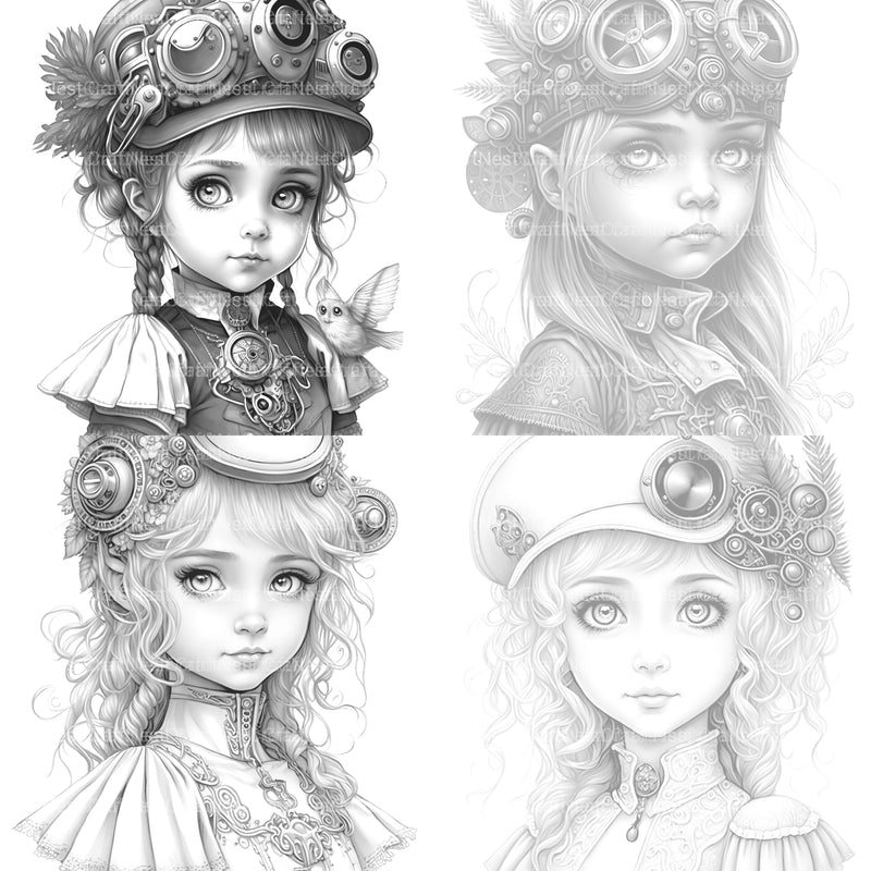 Victorian Boy Coloring Book - CraftNest - Digital Crafting and Art