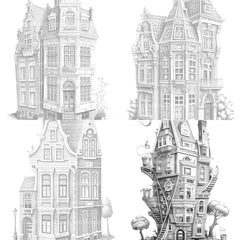 Brazilian Tiny House Coloring Book - CraftNest - Digital Crafting and Art