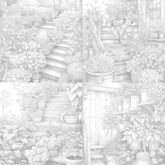 Herb Garden Coloring Book - CraftNest - Digital Crafting and Art