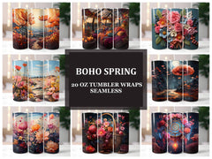 Boho Spring 1 Tumbler Wrap - CraftNest