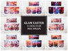 Glam Ostern 3 Becher Wrap