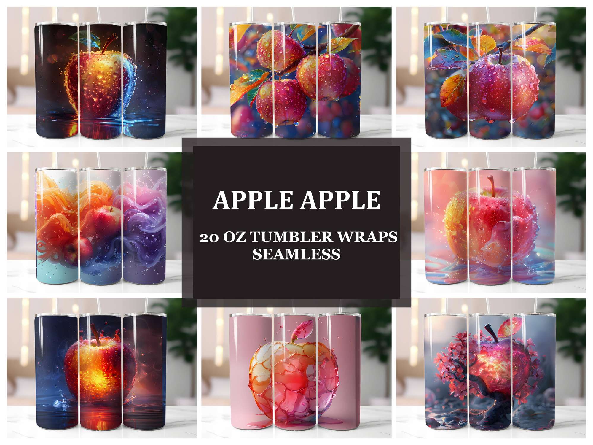 Apple 1 Tumbler Wrap - CraftNest - Digital Crafting and Art