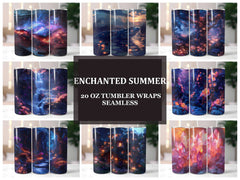 Enchanted Summer 2 Tumbler Wrap - CraftNest - Digital Crafting and Art