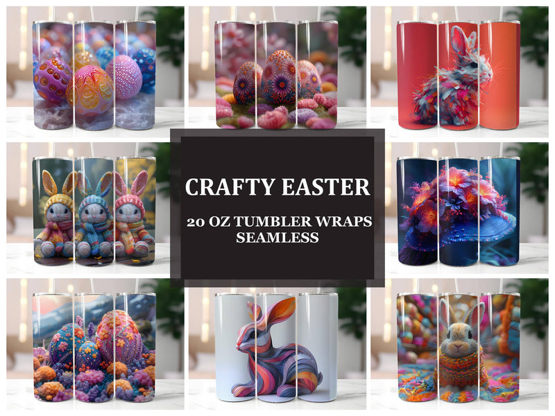 Crafty Easter 2 Tumbler Wrap - CraftNest