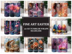 Fine Art Easter 3 Tumbler Wrap - CraftNest