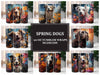 Spring Dogs 4 Tumbler Wrap