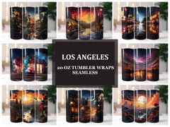 Los Angeles 3 Tumbler Wrap - CraftNest