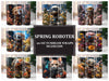 Spring Roboter 2 Tumbler Wrap