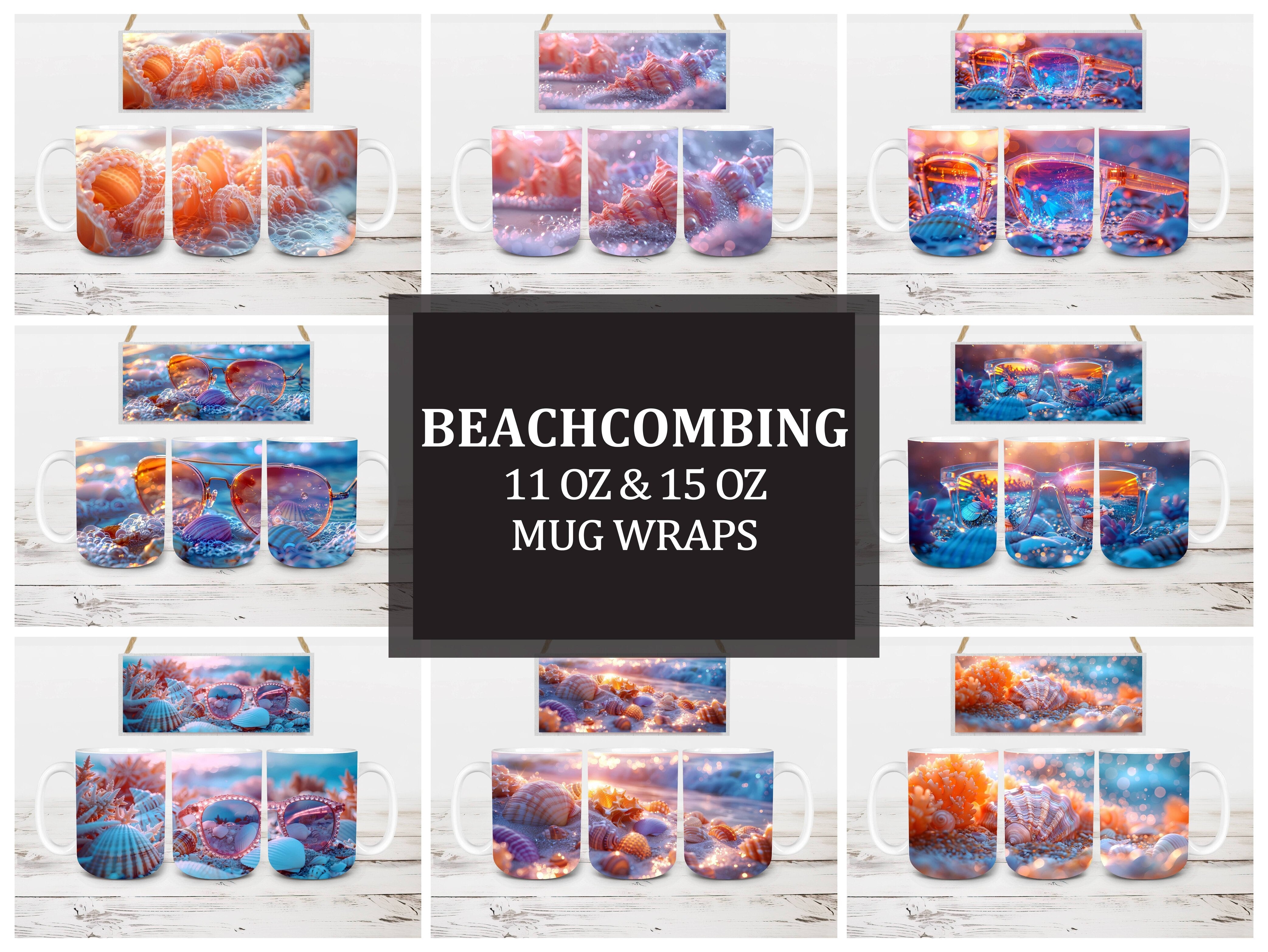 Beachcombing 3 Mug Wrap
