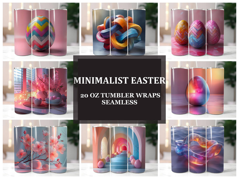 Minimalist Easter 1 Tumbler Wrap - CraftNest