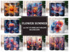 Flower Summer 5 Tumbler Wrap