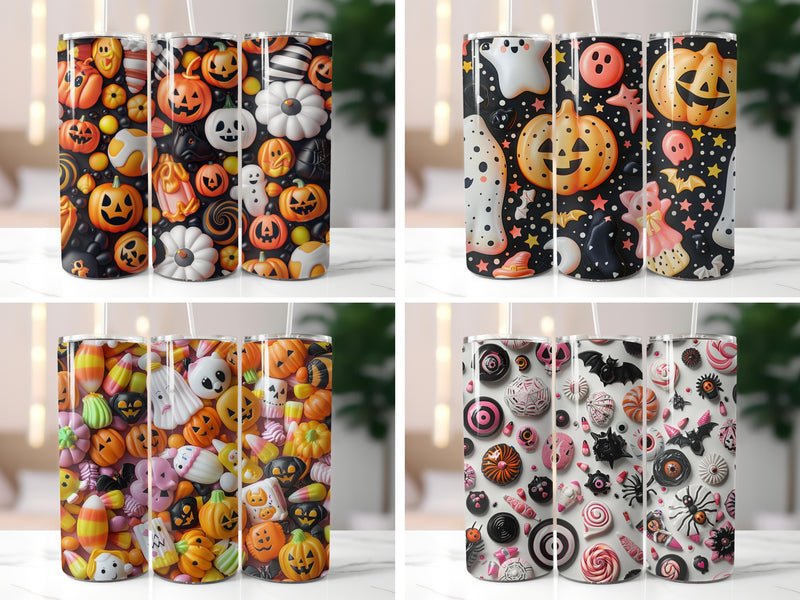 Halloween Sweets Tumbler Wrap - CraftNest - Digital Crafting and Art