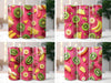 Tropical Fruit Pattern Tumbler Wrap