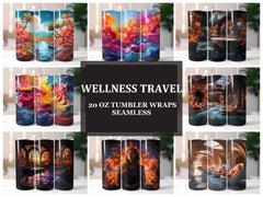 Wellness Travel 3 Tumbler Wrap - CraftNest