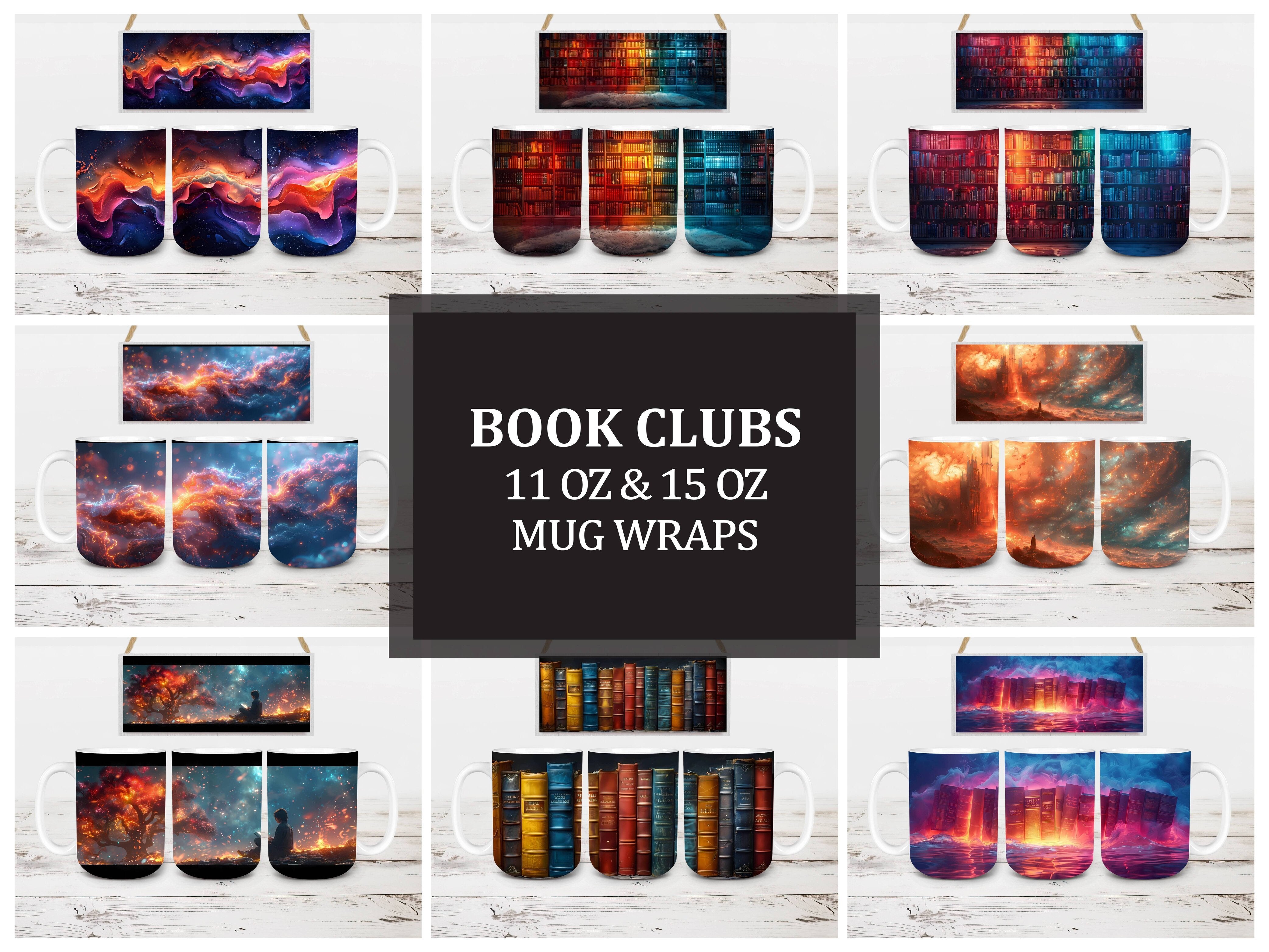 Book Clubs 1 Mug Wrap