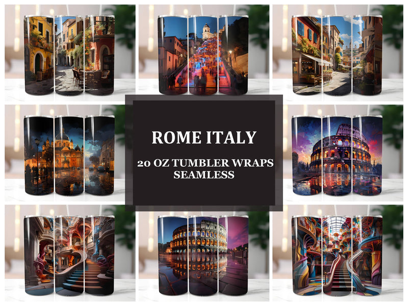 Rom Italy 2 Tumbler Wrap - CraftNest